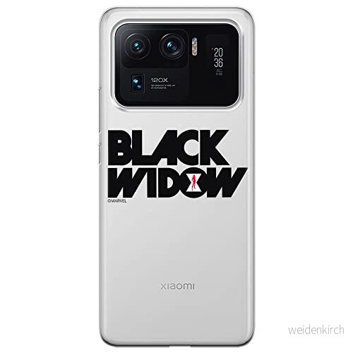 ERT GROUP mobiltelefonfodral för Xiaomi MI 11 ULTRA originalt och officiellt licensierat Marvel mönster Black Widow 010 optimalt anpassad till formen på mobiltelefonen, gedeeltelijk transparant 5903932709735