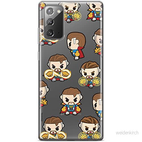 ERT GROUP mobiltelefonfodral för Samsung GALAXY NOTE 20 originalt och officiellt licensierat Marvel mönster Dr Strange 001 optimalt anpassad till formen på mobiltelefonen, gedeeltelijk transparant 5904805214493