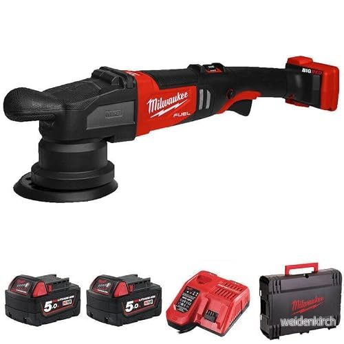 Milwaukee M18 FROP21 502X Polermaskin med batteri och laddare 4058546361198