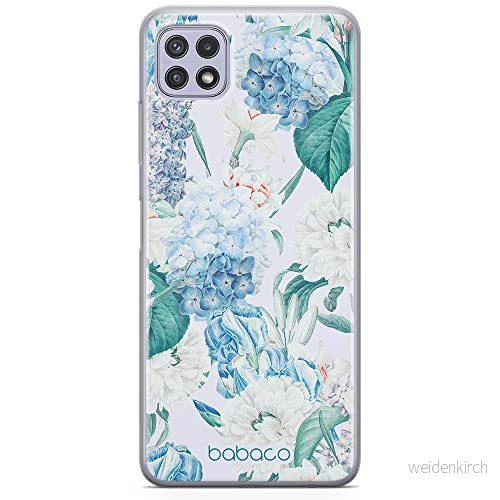 ERT GROUP mobiltelefonfodral för Samsung A22 5G originalt och officiellt licensierat Babaco mönster Flowers 028 optimalt anpassad till formen på mobiltelefonen, fodral tillverkad av TPU plast 5905131269782