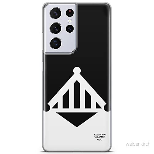 ERT GROUP mobiltelefonfodral för Samsung S21 ULTRA originalt och officiellt licensierat Star Wars mönster Darth Vader 021 anpassad till formen på mobiltelefonen, fodral tillverkad av TPU plast 5903932386950