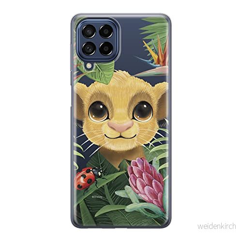 ERT GROUP mobiltelefonfodral för Samsung M33 5G originalt och officiellt licensierat Disney mönster Simba & Friends 002 optimalt anpassad till formen på mobiltelefonen, gedeeltelijk transparant 5905511345099