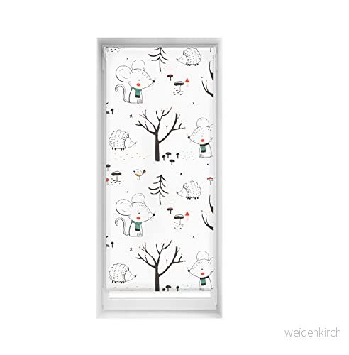 Blindecor Estor Barntryck Blackout Easyfix, Into The Wood, 60 x 150 cm 8434363462816