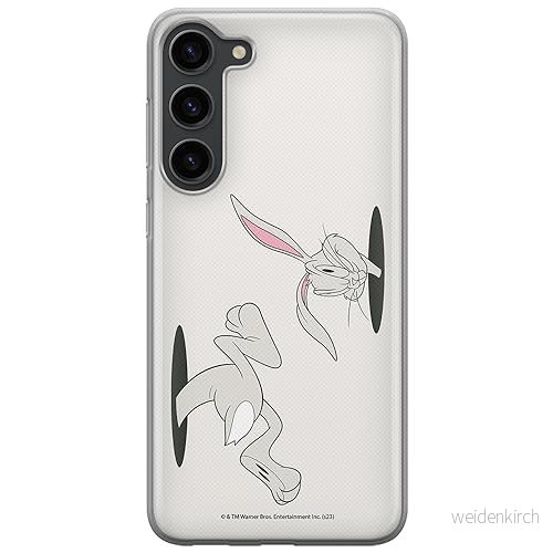 ERT GROUP mobiltelefonfodral för Samsung S23 originalt och officiellt licensierat Looney Tunes mönster Bugs 016 optimalt anpassad till formen på mobiltelefonen, fodral tillverkad av TPU plast 5905795079994