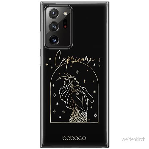 ERT GROUP mobiltelefonfodral för Samsung GALAXY NOTE 20 ULTRA originalt och officiellt licensierat Babaco mönster Zodiac Woman 010, fodral tillverkad av TPU plast 5903040364376