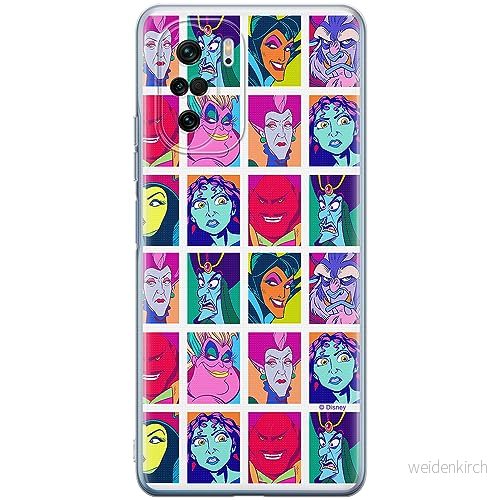ERT GROUP mobiltelefonfodral för Xiaomi MI 11i/ REDMI K40/K40 PRO/POCO F3/ F3 PRO originalt och officiellt licensierat Disney mönster Villains 002, fodral tillverkad av TPU plast 5905511881023