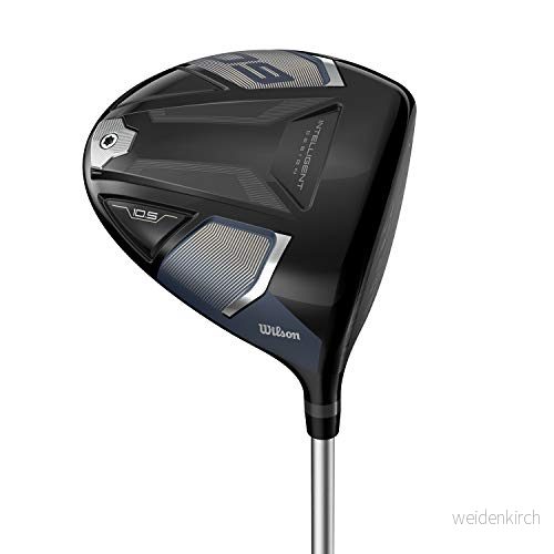 Wilson Personal Golf Club, D9 Driver, 10,5 graders loft, S Flex, för högerhänta, svart/blå, WGW470050S 194979013618