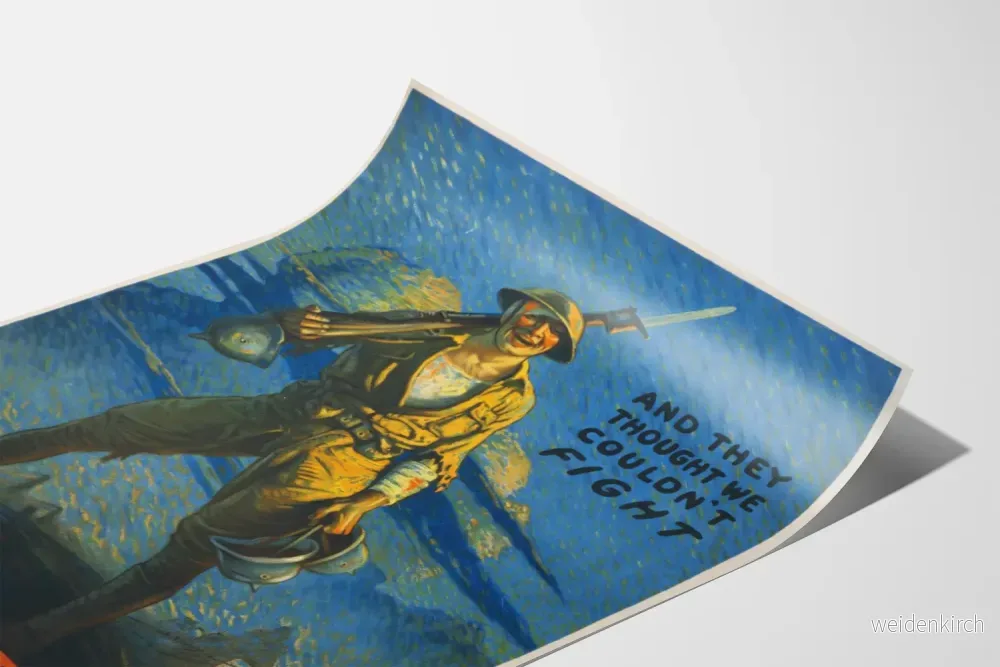 Vintage militär poster Victory Liberty Loan - Bild 3