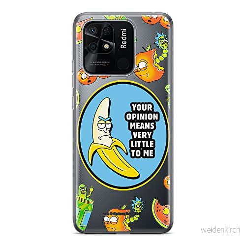 ERT GROUP mobiltelefonfodral för Xiaomi REDMI 10C originalt och officiellt licensierat Rick and Morty mönster & 009 optimalt anpassad till formen på mobiltelefonen, gedeeltelijk transparant 5905511552527