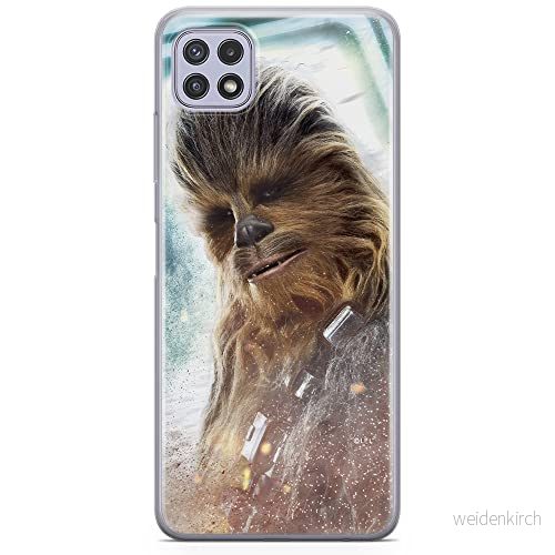 ERT GROUP mobiltelefonfodral för Samsung A22 5G originalt och officiellt licensierat Star Wars mönster Chewbacca 001 optimalt anpassad till formen på mobiltelefonen, fodral tillverkad av TPU plast 5903932827149