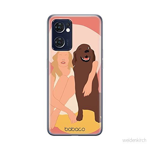 ERT GROUP mobiltelefonfodral för Oppo RENO 7 5G originalt och officiellt licensierat Babaco mönster Dogs 007 optimalt anpassad till formen på mobiltelefonen, fodral tillverkad av TPU plast 5905511317140