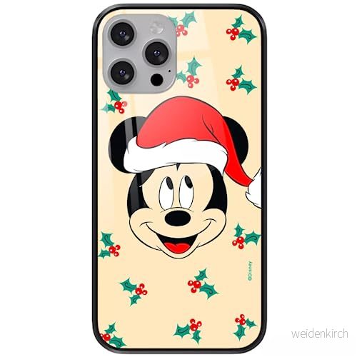 ERT GROUP mobiltelefonfodral för Apple Iphone 13 PRO originalt och officiellt licensierat Disney mönster Mickey 040 tillverkad av härdat glas, skyddsfodral 5904805877285