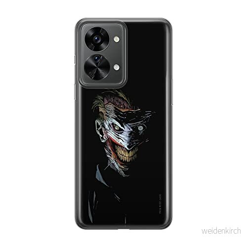 ERT GROUP mobiltelefonfodral för Oneplus NORD 2T 5G originalt och officiellt licensierat DC mönster Joker 011 optimalt anpassad till formen på mobiltelefonen, fodral tillverkad av TPU plast 5905511280215