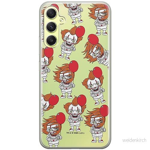 ERT GROUP mobiltelefonfodral för Samsung A34 5G originalt och officiellt licensierat Horror mönster It 007 optimalt anpassad till formen på mobiltelefonen, gedeeltelijk transparant 5905511788117