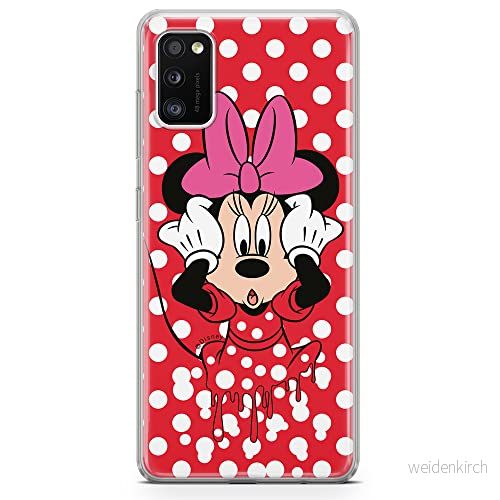 ERT GROUP mobiltelefonfodral för Samsung A41 originalt och officiellt licensierat Disney mönster Minnie 016 optimalt anpassad till formen på mobiltelefonen, fodral tillverkad av TPU plast 5903537510538