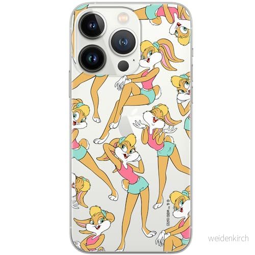 ERT GROUP mobiltelefonfodral för Iphone 13 PRO originalt och officiellt licensierat Looney Tunes mönster Lola 003 optimalt anpassad till formen på mobiltelefonen, gedeeltelijk transparant 5905511639846