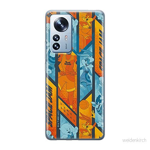 ERT GROUP mobiltelefonfodral för Xiaomi 12 PRO originalt och officiellt licensierat Looney Tunes mönster Space Jam 005 anpassad till formen på mobiltelefonen, fodral tillverkad av TPU plast 5905511532062