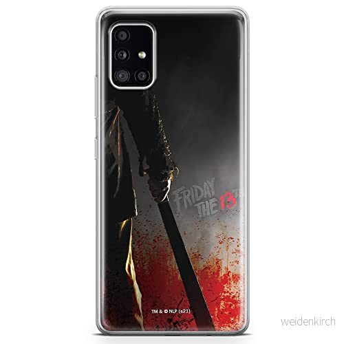 ERT GROUP mobiltelefonfodral för Samsung A51 5G originalt och officiellt licensierat Horror mönster Friday the 13th 012 optimalt anpassad till formen på mobiltelefonen, fodral tillverkad av TPU plast 5905511107024