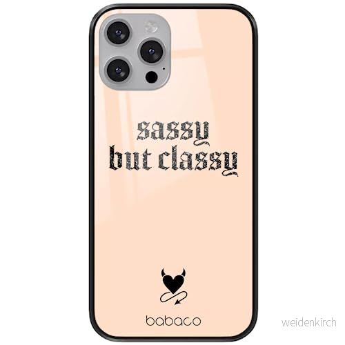 ERT GROUP mobiltelefonfodral för Apple Iphone 13 originalt och officiellt licensierat Babaco mönster Sassy but classy 001 tillverkad av härdat glas, skyddsfodral 5904805869990