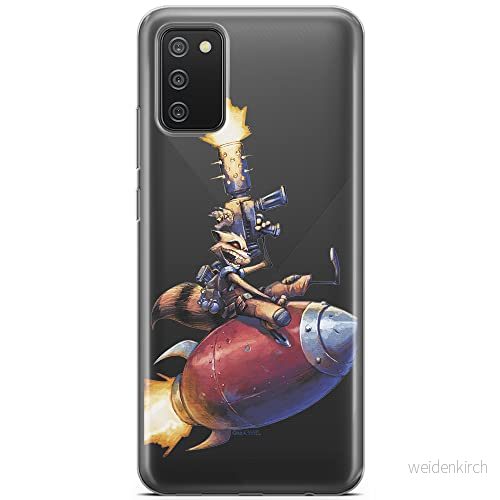 ERT GROUP mobiltelefonfodral för Samsung A02S originalt och officiellt licensierat Marvel mönster Rocket 007 optimalt anpassad till formen på mobiltelefonen, gedeeltelijk transparant 5903040227176