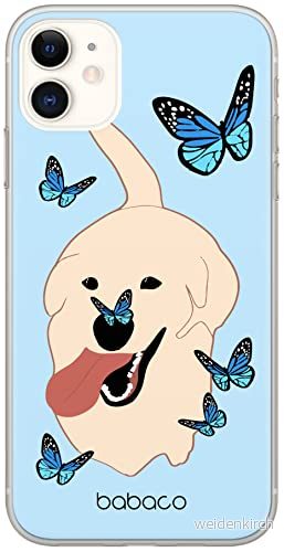 ERT GROUP mobiltelefonfodral för Iphone 11 originalt och officiellt licensierat Babaco mönster Dogs 011 optimalt anpassad till formen på mobiltelefonen, fodral tillverkad av TPU plast 5905131036643