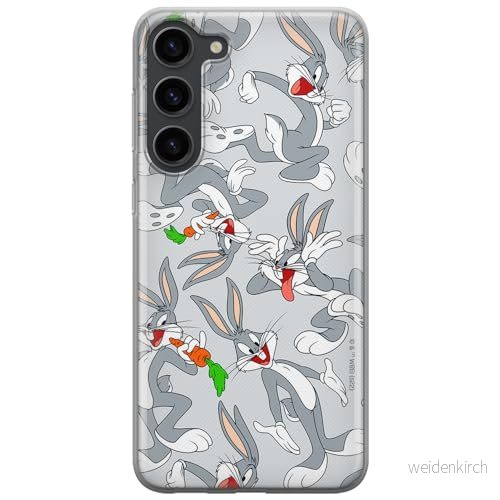 ERT GROUP mobiltelefonfodral för Samsung S23 originalt och officiellt licensierat Looney Tunes mönster Bugs 013 optimalt anpassad till formen på mobiltelefonen, fodral tillverkad av TPU plast 5905511659103