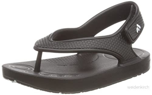 Fitflop Unisex barn Iqushion ergonomisk ryggrem flip flops flipflop, svart, 27 EU 195305766734