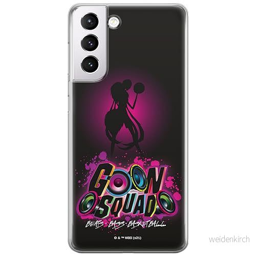 ERT GROUP mobiltelefonfodral för Samsung S21 originalt och officiellt licensierat Looney Tunes mönster Space Jam 008 optimalt anpassad till formen på mobiltelefonen, fodral tillverkad av TPU plast 5905511032470
