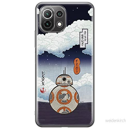 ERT GROUP mobiltelefonfodral för Xiaomi 11 LITE 4G/5G originalt och officiellt licensierat Star Wars mönster BB 8 011, fodral tillverkad av TPU plast 5903932704662