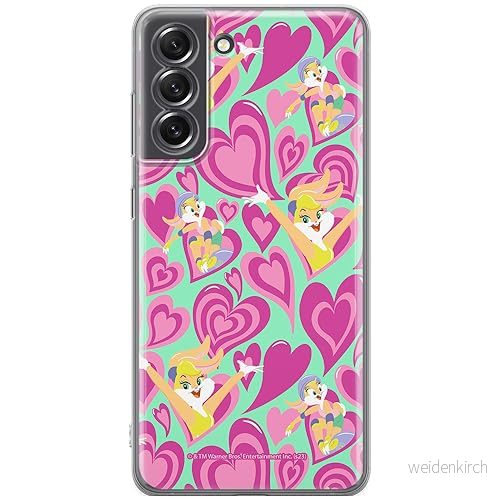 ERT GROUP mobiltelefonfodral för Samsung S21 FE originalt och officiellt licensierat Looney Tunes mönster Lola 010 optimalt anpassad till formen på mobiltelefonen, fodral tillverkad av TPU plast 5905795073343