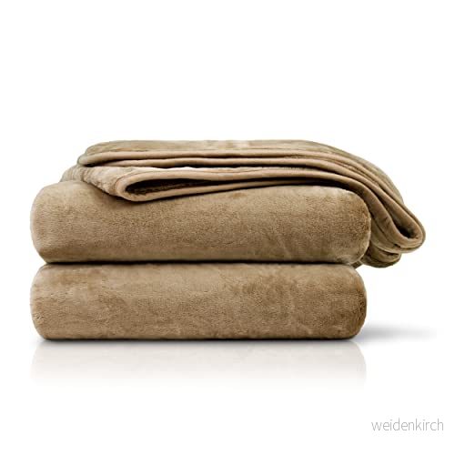 Amago Gosig Filt, Kashmirkänsla, 220 x 240 cm Taupe 4021626021282
