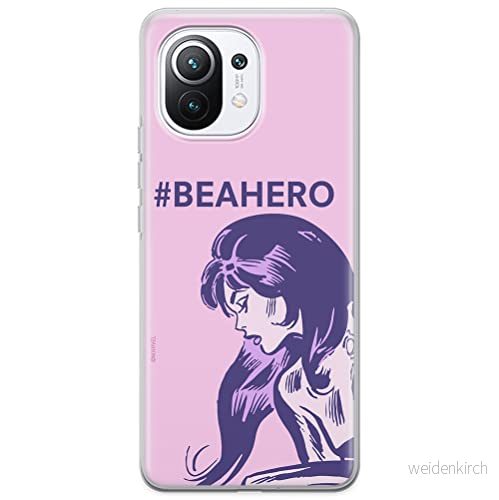 ERT GROUP mobiltelefonfodral för Xiaomi 11 originalt och officiellt licensierat Marvel mönster Black Widow 004 optimalt anpassad till formen på mobiltelefonen, fodral tillverkad av TPU plast 5903537097800