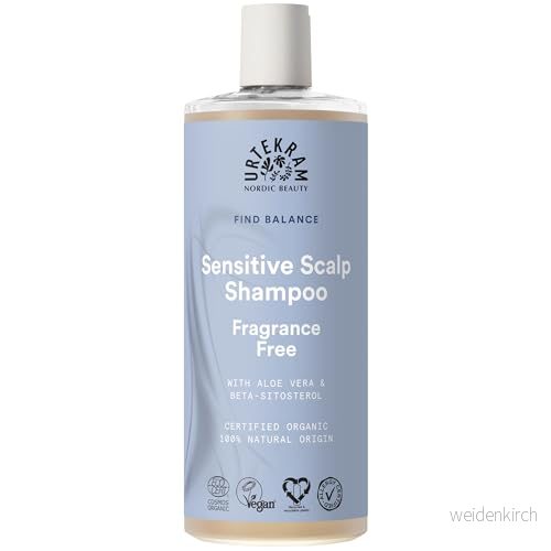 Urtekram schampo utan parfym, Find Balance, känslig 500 ml, vegan, ekologisk (ingen perfume) 5701058011943
