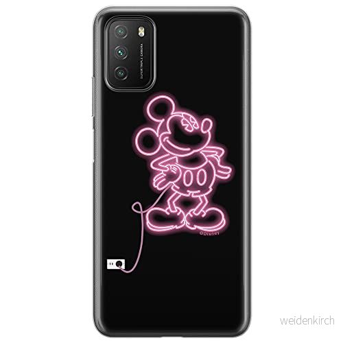 ERT GROUP mobiltelefonfodral för Xiaomi REDMI 9T originalt och officiellt licensierat Disney mönster Mickey 001 optimalt anpassad till formen på mobiltelefonen, fodral tillverkad av TPU plast 5904805595097