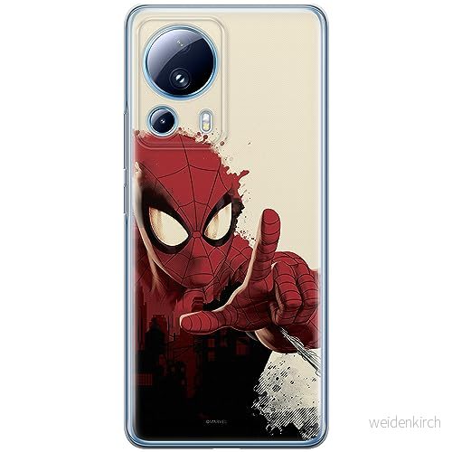 ERT GROUP mobiltelefonfodral för Xiaomi 13 LITE/CIVI 2 originalt och officiellt licensierat Marvel mönster Spider Man 006 anpassad till formen på mobiltelefonen, fodral tillverkad av TPU plast 5905511932305