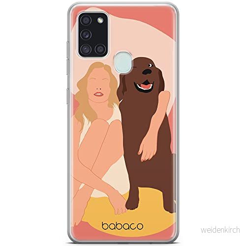ERT GROUP mobiltelefonfodral för Samsung A21s originalt och officiellt licensierat Babaco mönster Dogs 007 optimalt anpassad till formen på mobiltelefonen, fodral tillverkad av TPU plast 5905131050656