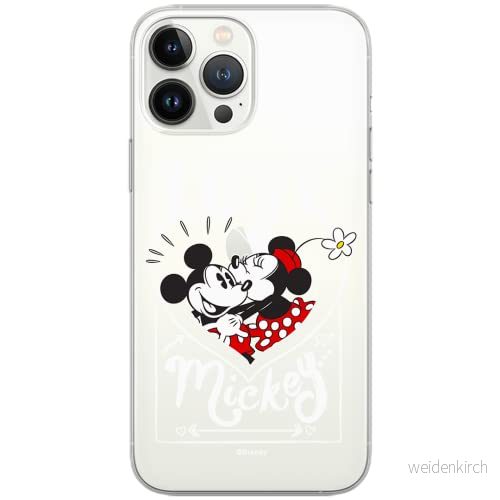 ERT GROUP mobiltelefonfodral för Xiaomi REDMI 9A originalt och officiellt licensierat Disney mönster Mickey & Minnie 002 optimalt anpassad till formen på mobiltelefonen, gedeeltelijk transparant 5903040268964