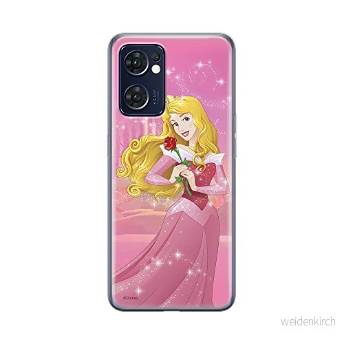 ERT GROUP mobiltelefonfodral för Oppo RENO 7 5G originalt och officiellt licensierat Disney mönster Aurora 001 optimalt anpassad till formen på mobiltelefonen, fodral tillverkad av TPU plast 5905511303433