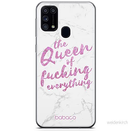 ERT GROUP mobiltelefonfodral för Samsung M31 originalt och officiellt licensierat Babaco mönster Queen 003 optimalt anpassad till formen på mobiltelefonen, fodral tillverkad av TPU plast 5904805396083