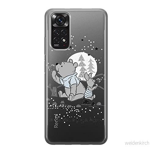 ERT GROUP mobiltelefonfodral för Xiaomi REDMI NOTE 11S 4G / 11 originalt och officiellt licensierat Disney mönster Winnie the Pooh & Friends 008, gedeeltelijk transparant 5905511559748