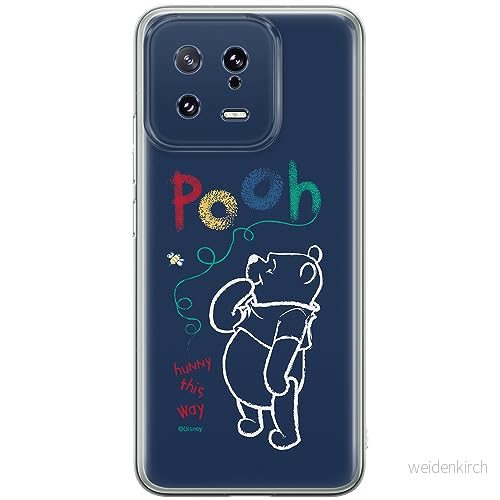 ERT GROUP mobiltelefonfodral för Xiaomi 13 originalt och officiellt licensierat Disney mönster Winnie the Pooh & Friends 004 anpassad till formen på mobiltelefonen, fodral tillverkad av TPU plast 5905511911300