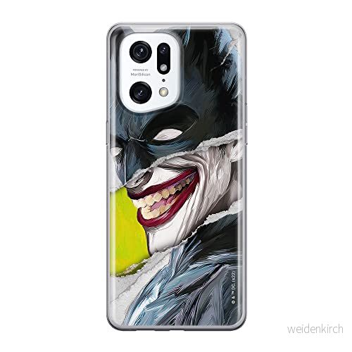 ERT GROUP mobiltelefonfodral för Oppo FIND X5 PRO originalt och officiellt licensierat DC mönster Joker 012 optimalt anpassad till formen på mobiltelefonen, fodral tillverkad av TPU plast 5905511398613