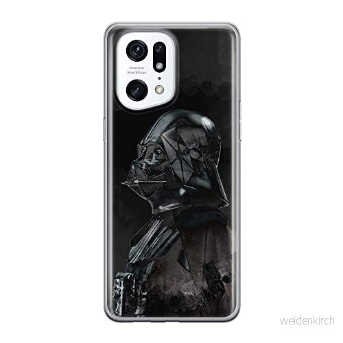 ERT GROUP mobiltelefonfodral för Oppo FIND X5 PRO originalt och officiellt licensierat Star Wars mönster Darth Vader 003 optimalt anpassad till formen på mobiltelefonen, fodral tillverkad av TPU plast 5905511407612
