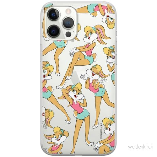 ERT GROUP mobiltelefonfodral för Iphone 12 PRO MAX originalt och officiellt licensierat Looney Tunes mönster Lola 003 optimalt anpassad till formen på mobiltelefonen, gedeeltelijk transparant 5905511638429
