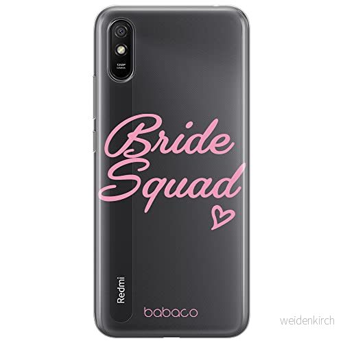 ERT GROUP mobiltelefonfodral för Xiaomi REDMI 9A originalt och officiellt licensierat Babaco mönster Bride Squad 001 optimalt anpassad till formen på mobiltelefonen, gedeeltelijk transparant 5904805768460