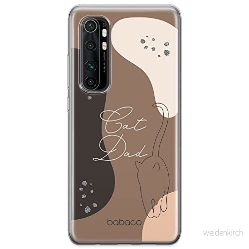 ERT GROUP mobiltelefonfodral för Xiaomi MI NOTE 10 Lite originalt och officiellt licensierat Babaco mönster Cats 010 optimalt anpassad till formen på mobiltelefonen, fodral tillverkad av TPU plast 5905131092687