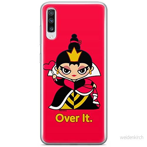 ERT GROUP mobiltelefonfodral för Samsung A70 originalt och officiellt licensierat Disney mönster Queen of Hearts 001 optimalt anpassad till formen på mobiltelefonen, fodral tillverkad av TPU plast 5905131430496