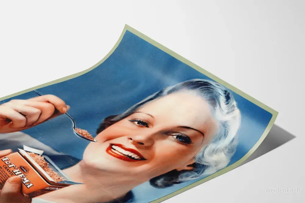 Vintage reklamposter för Tot'Héma för väggdekoration - Bild 3