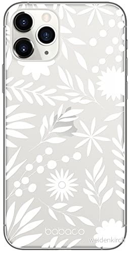 ERT GROUP mobiltelefonfodral för Iphone 11 PRO originalt och officiellt licensierat Babaco mönster Flowers 023 optimalt anpassad till formen på mobiltelefonen, gedeeltelijk transparant 5904805805622