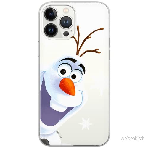 ERT GROUP mobiltelefonfodral för Xiaomi POCOPHONE X3 originalt och officiellt licensierat Disney mönster Olaf 002 optimalt anpassad till formen på mobiltelefonen, gedeeltelijk transparant 5903537122526